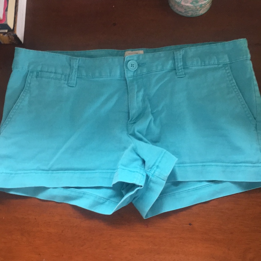 Blue shorts